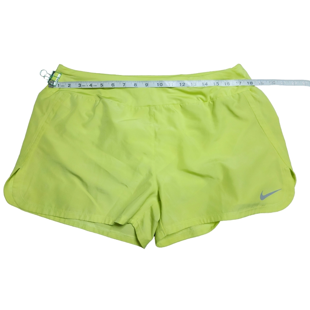 Nike Dry Women's Dri-Fit 3" Running Shorts Variety Green XL - Picture 3 of 6